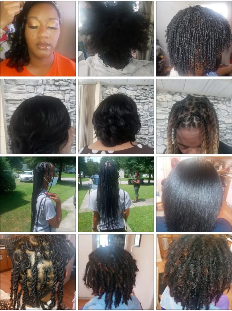 Natural hair styling